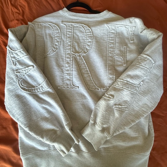 Supreme Light Gray Crewneck Sweater